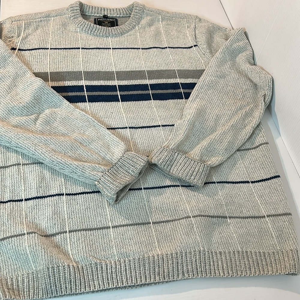 Point Zero Orange Label crew neck sweater